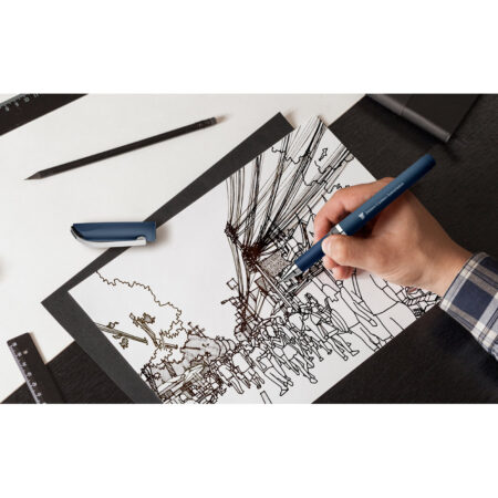 Penna a sfera in ABS con clip in metallo