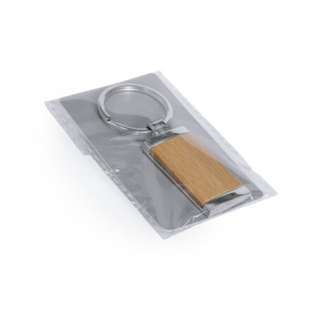 Portachiavi metallo e legno