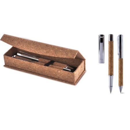 Set scrittura in sughero