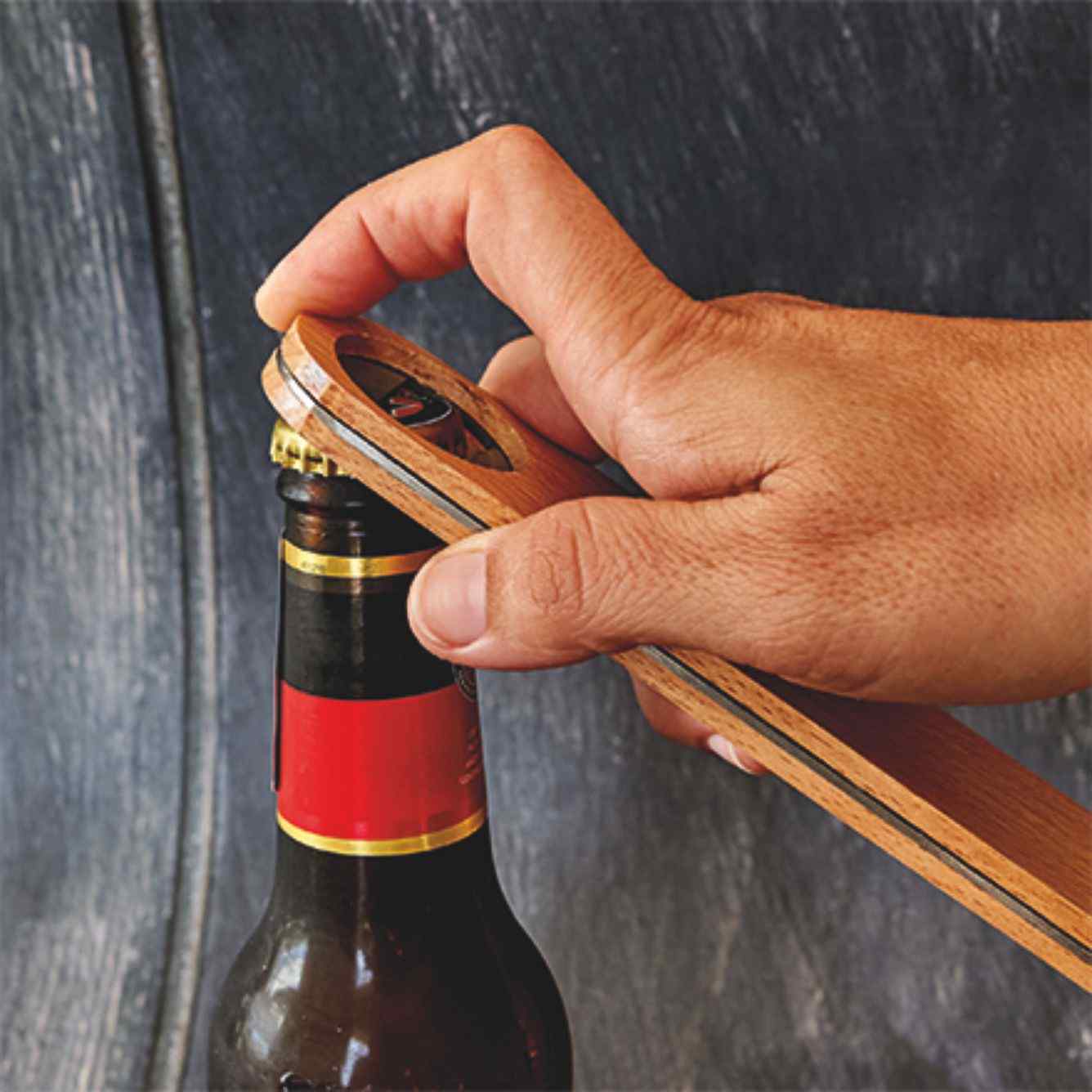 Apribottiglia In Legno - immagine 2