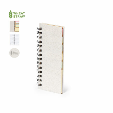 Taccuino copertina in fibra di grano.