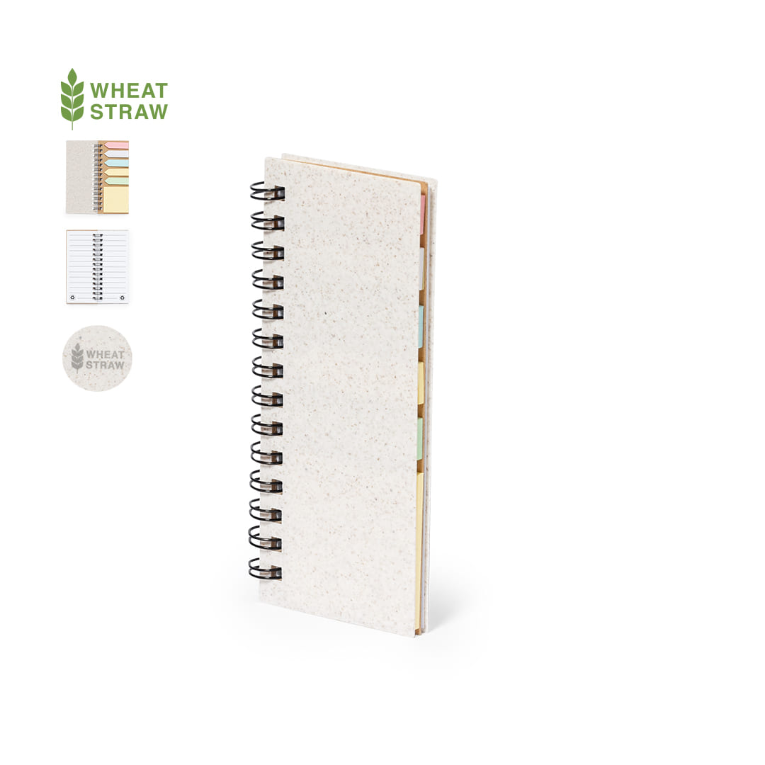 Taccuino copertina in fibra di grano.