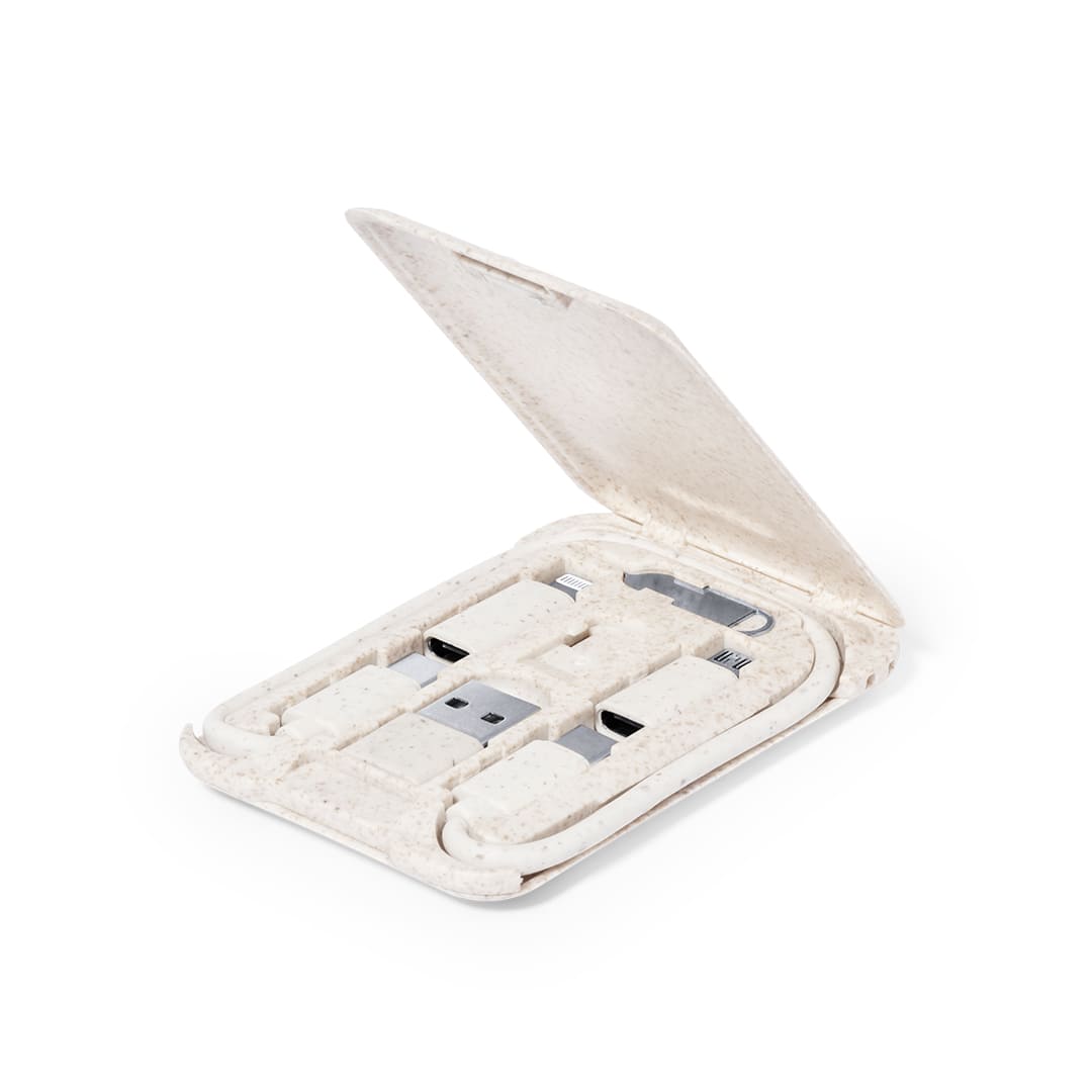 Supporto smartphone con cavi - immagine 3