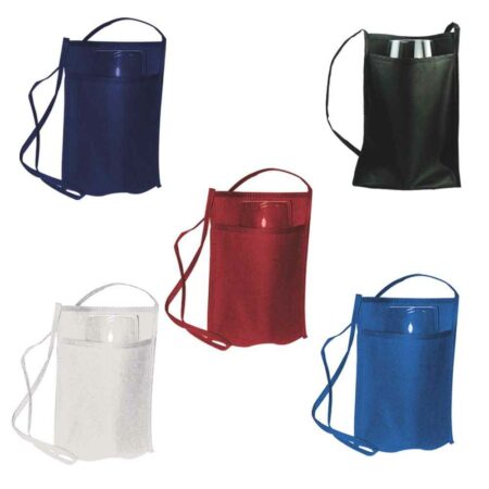 Porta bicchiere in tnt cucito