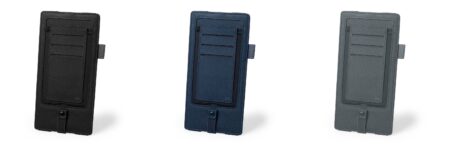 Organizer in similpelle e caricatore wireless