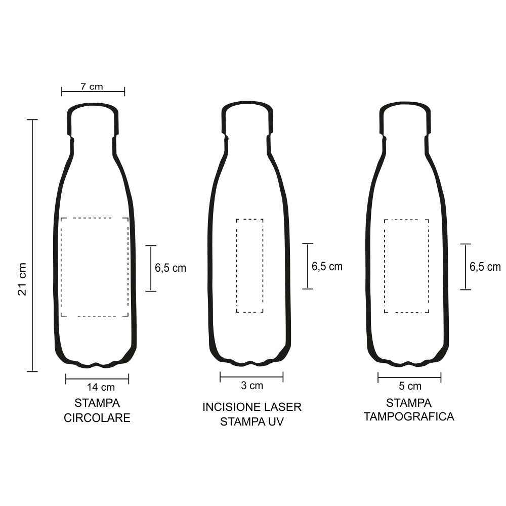 Borraccia acciaio - immagine 3