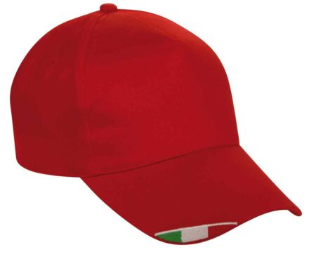 Cappellino con bandiera Italia