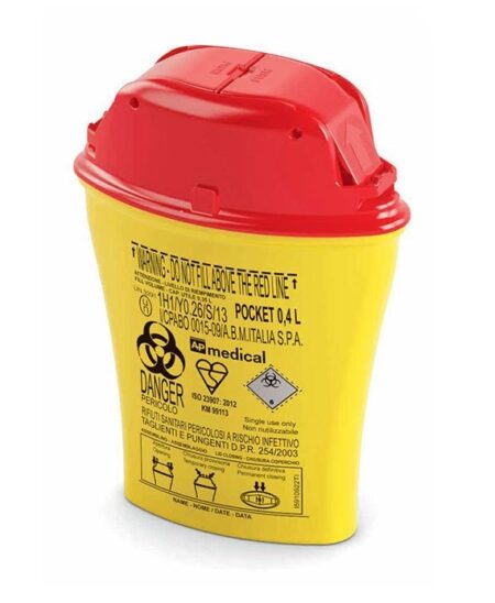 Contenitore aghi esausti Pocket