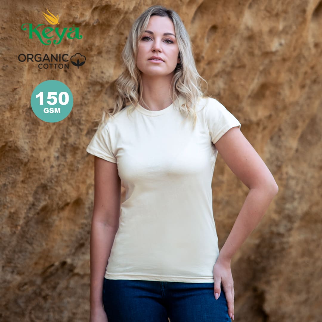 T-Shirt Donna in 100% cotone organico