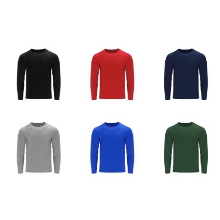 T-Shirt colorata a maniche lunghe