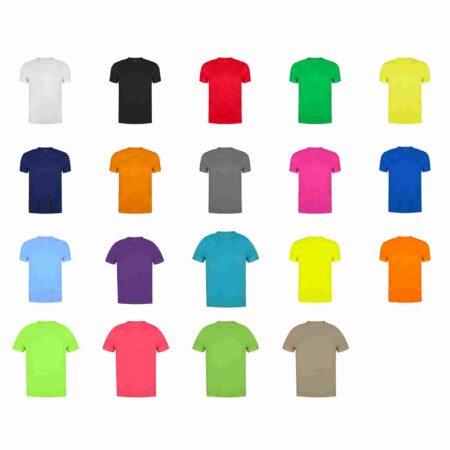 T-shirt Adulto poliestere traspirante