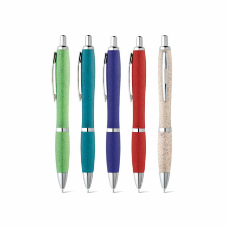 Penna a sfera in fibra di grano e ABS