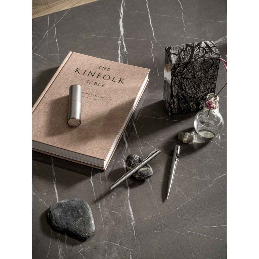 Set di penna roller e penna a sfera con corpo in acciaio inox - immagine 6