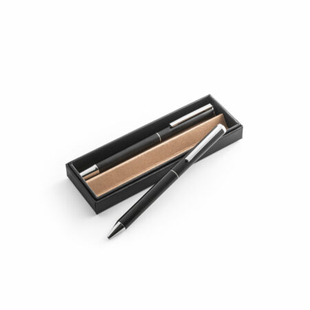 Set penna roller e penna a sfera in alluminio