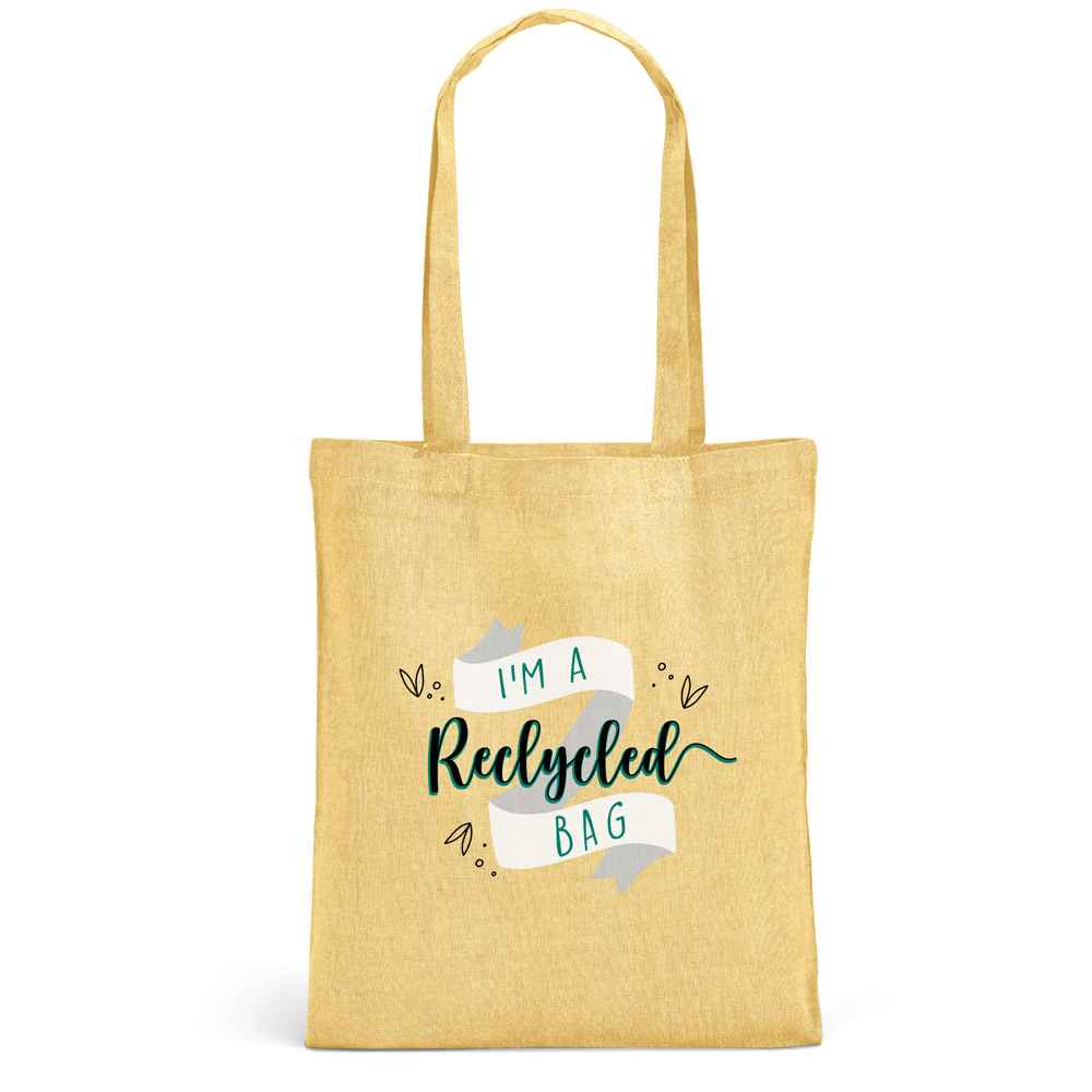 Borsa in cotone riciclato e rPET - immagine 2