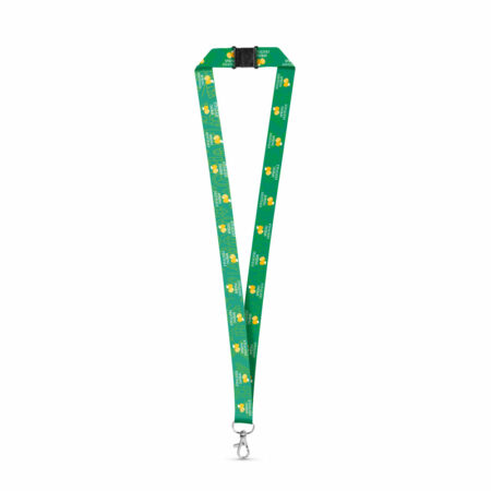 Lanyard per sublimazione in poliestere riciclato