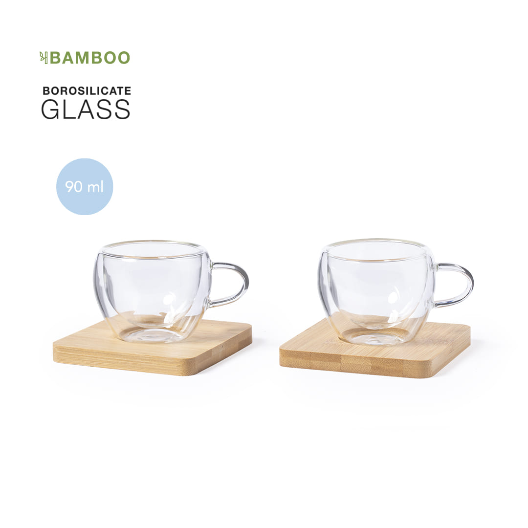 Set di 2 tazze 60 ml