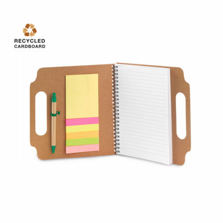 Block notes con note adesive e penna