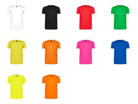 T-shirt colorata per adulto