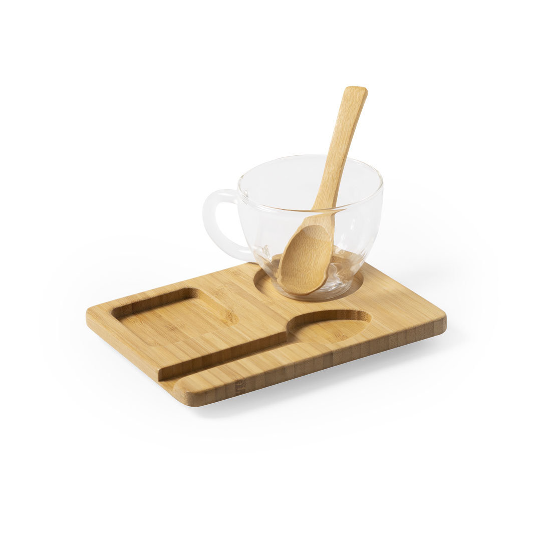 Set tazza, base e cucchiaio - immagine 3