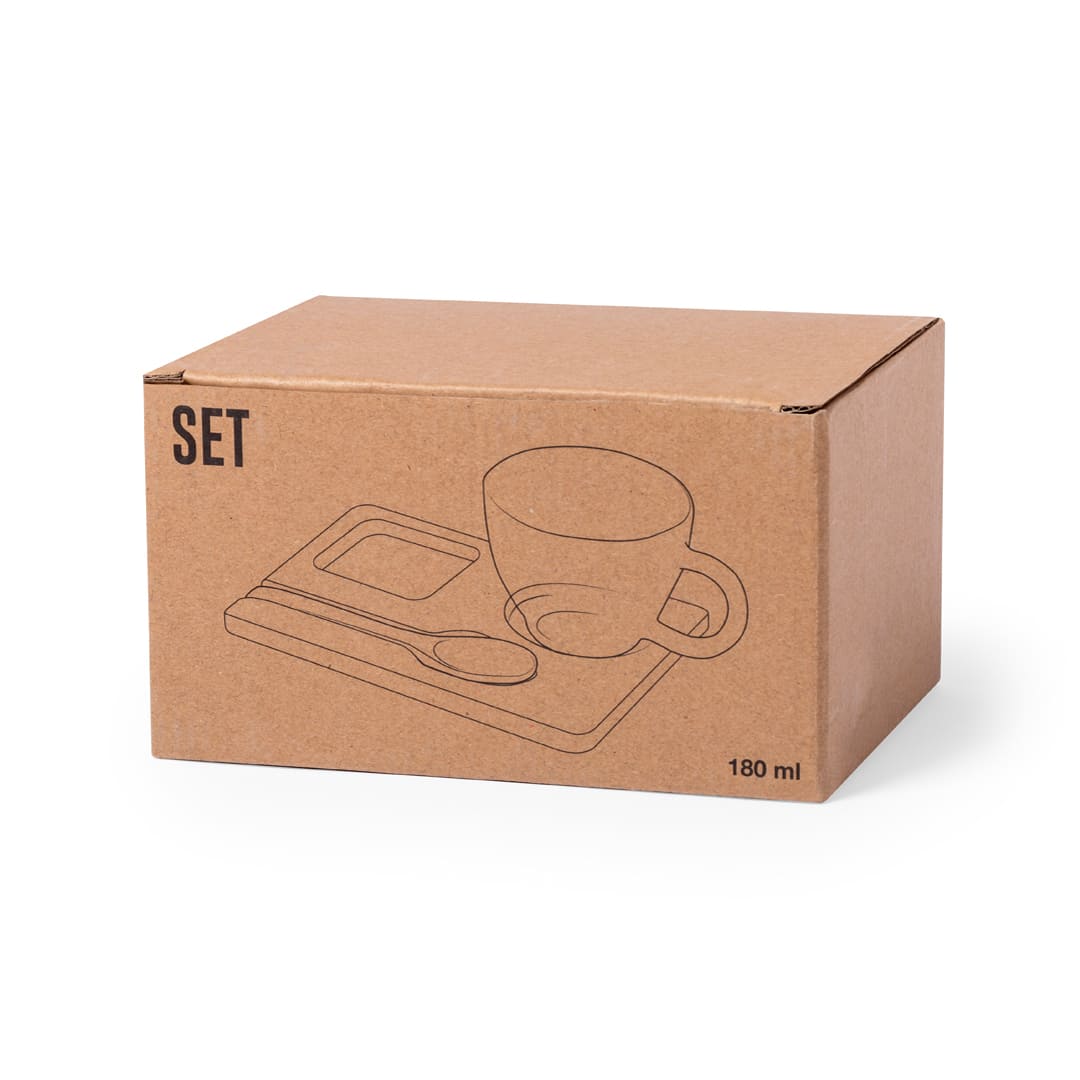 Set tazza, base e cucchiaio - immagine 5