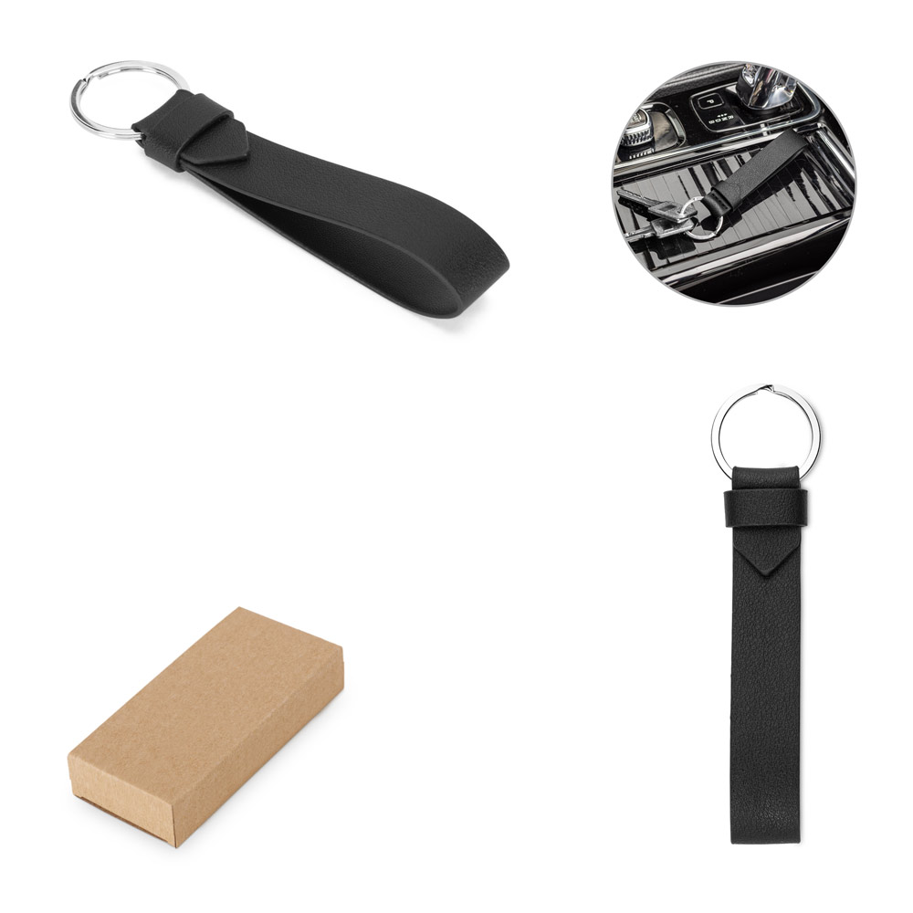 Portachiavi in PU con anello