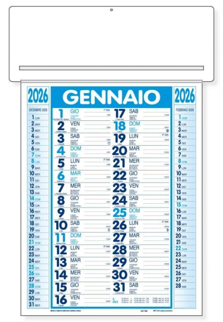 Calendario Passafoglio